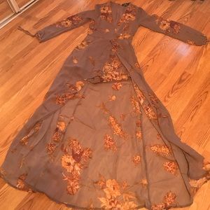 Lulu’s maxi romper dress